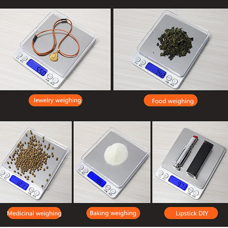 Цифровые многофункциональные кухонные весы для продуктов нержавеющая сталь 3 кг