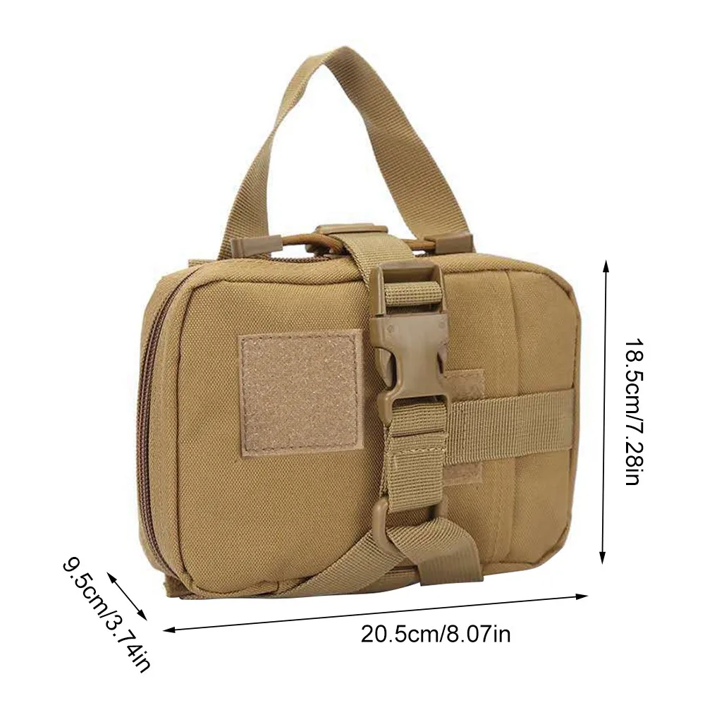 Тактическая сумка первой помощи медицинская MOLLE EDC военная аварийная поясная для