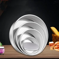 245678910 inch cake mould cake aluminum alloy round pudding cheesecake mold set with removable bottom cake baking pan