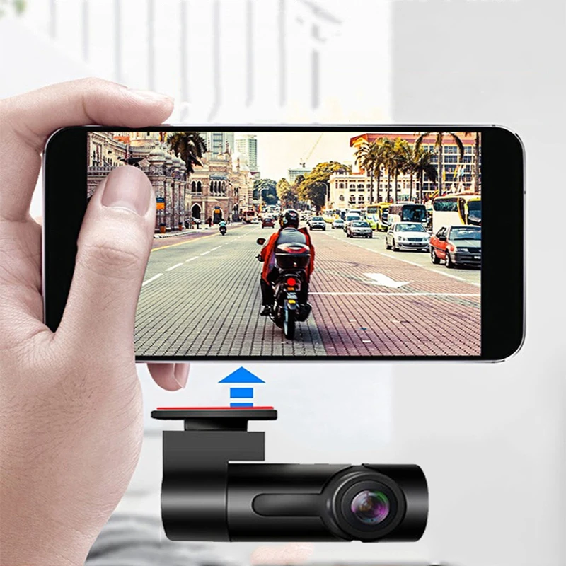 Dash Cam WI-FI FULL HD 1080P Мини-автомобиль Камера DVR Беспроводной и функцией ночной съемки
