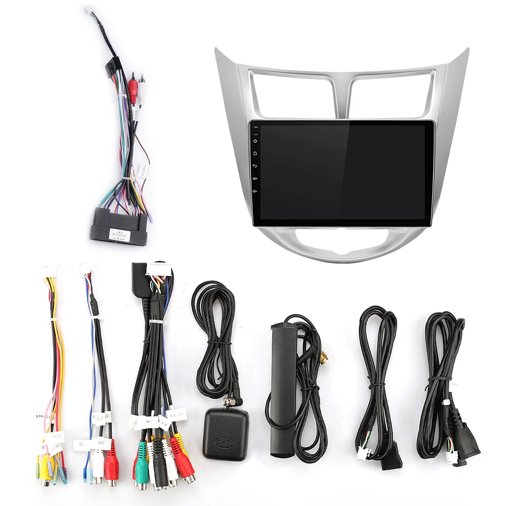 

ISUDAR V72 QLED Android 10 Car Radio For Hyundai/Solaris/Verna GPS Car stereo with screen Octa Core DVR FM 6G Ram Camerano 2din