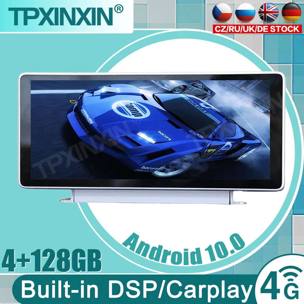 

4+128G Android 10.0 Car Dvd Player For Audi A4 A4L B9 A5 S4 Auto Radio Automotivo GPS WIFI 4G 2017-2019