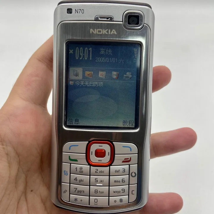 nokia n70 refurbished original mobile phones radio symbian ios with arabic keyboard free shipping fast delivery free global shipping