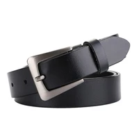 new arrival cowhide woman belt thin genuine leather casual waist strap female vintage pin buckle cowskin belts for women jeans