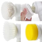 5 в 1 портативная зубная щетка электрическая щетка для Ванная комната Toile щетка для ванной тряпки Кухня ТВ для мытья окон кисти инструменты для уборки дома
