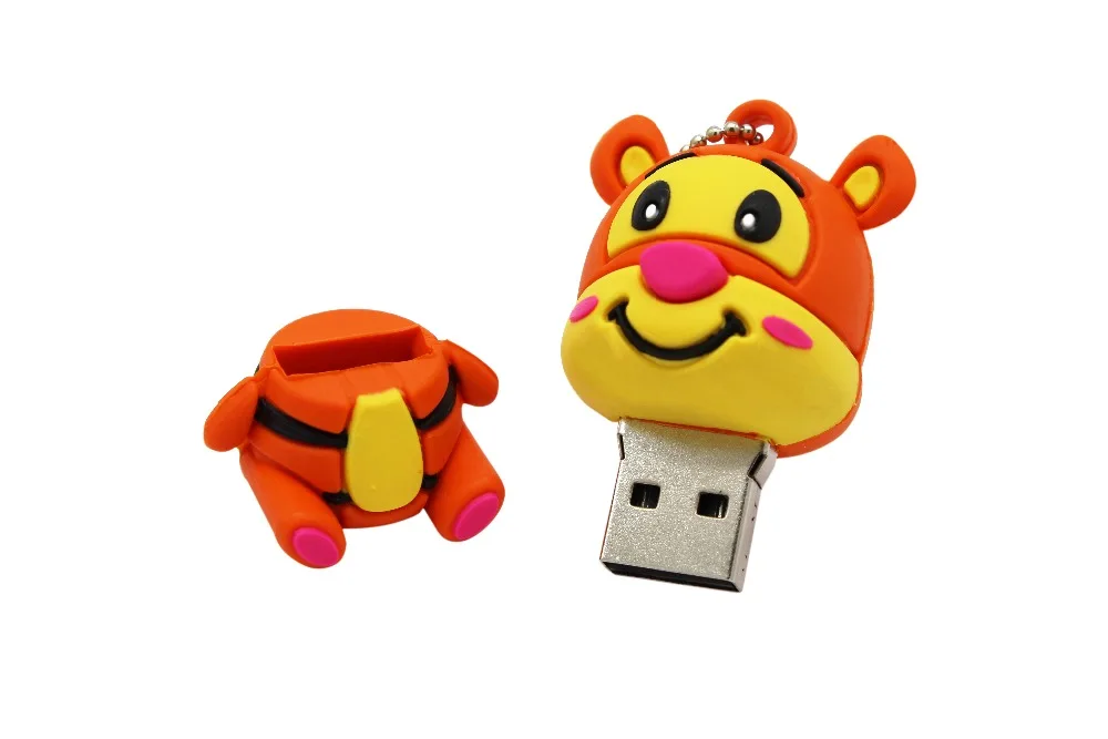 TEXT ME 64 ГБ 4 ГБ 8 ГБ 16 ГБ 32 ГБ милый мини-поросенок тигренок модель usb флеш-накопитель usb 2,0 флешка