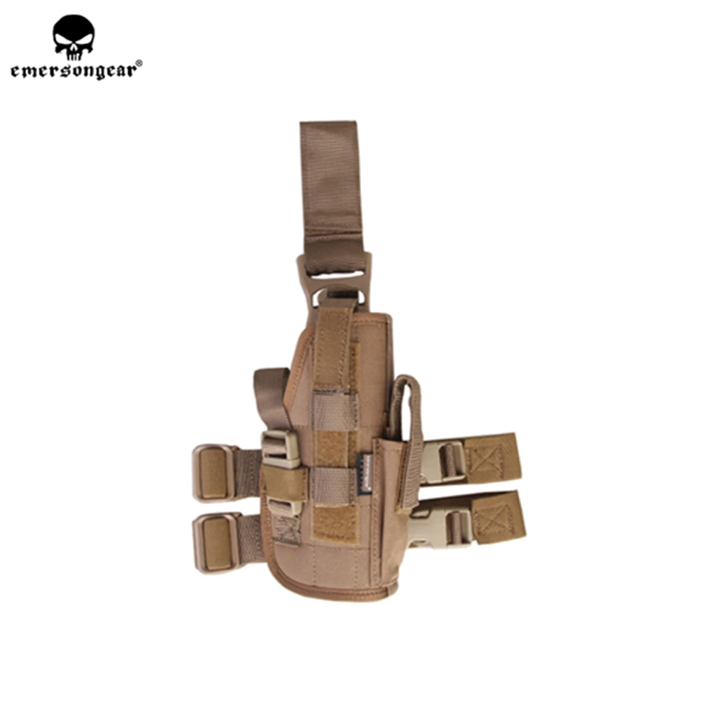 Emerson gear тактическая кобура для ног пистолета набедренная сумка универсальная