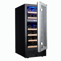 34 2 wine cabinet 28 bottles capacity wine cooler dual zone refrigerator drinks beverages beer white juice red wine fridge