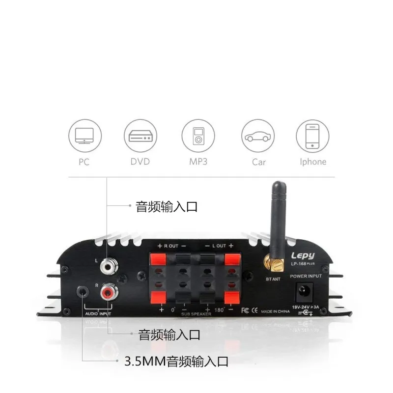 Hi Fi цифровые мини аудио усилители 40Wx2 + 68 Вт 2 1 канала высокая мощность Супер басы