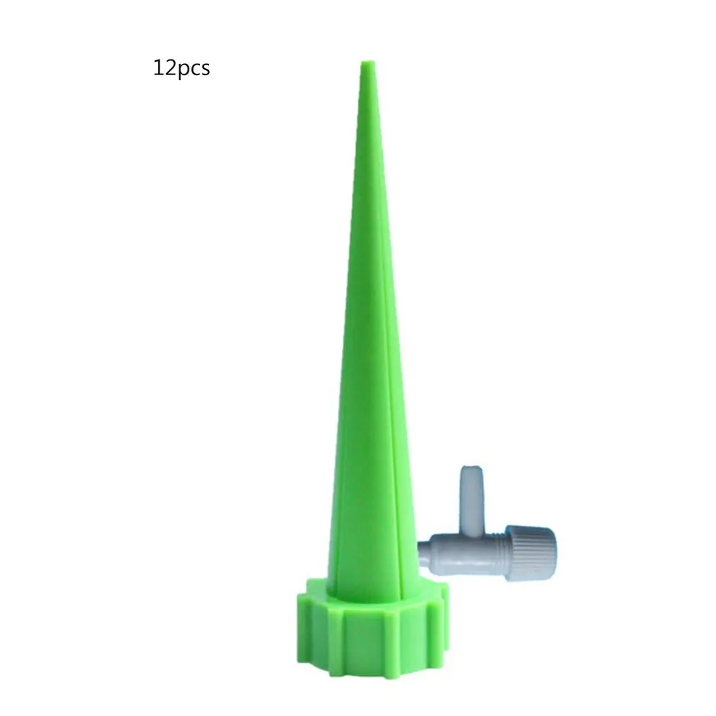 12 шт. сад конический шип полива растений Цветок поилки для и орошения Системы