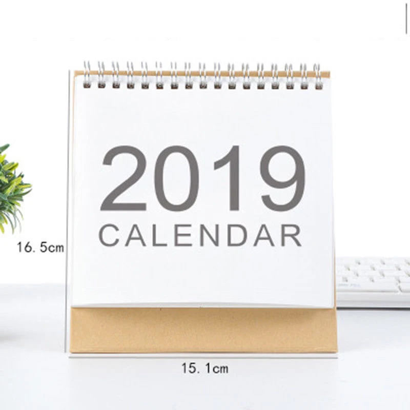 Популярный ~ 2019 календарь стол еженедельник Планировщик Ежемесячный план
