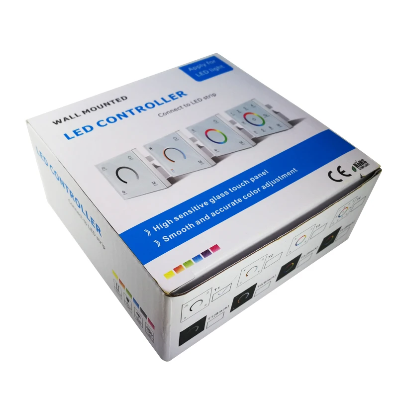 Новый T1 1 светодиодные ленты Диммер низкая Напряжение 12V 24V Вход 3A 4 канала Выход