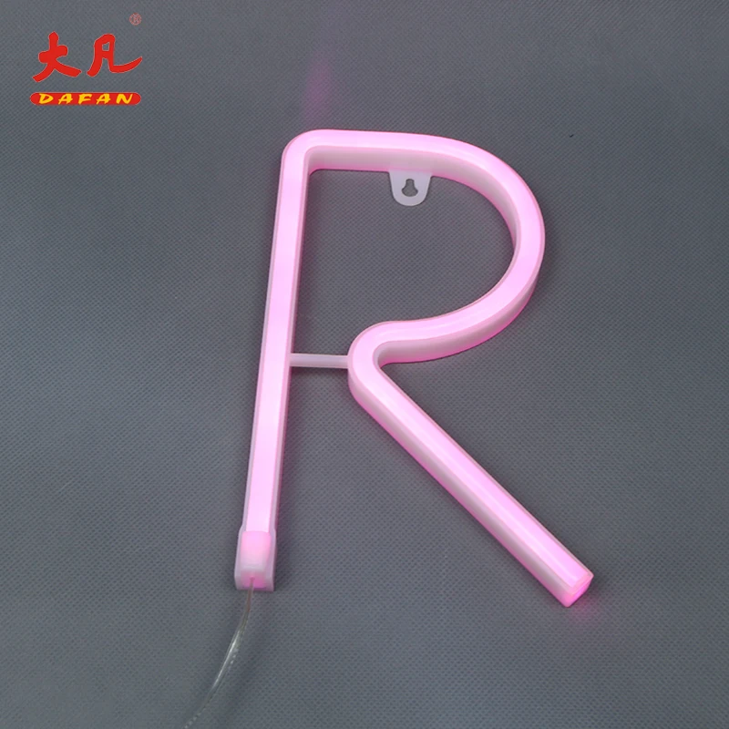 Индивидуальный дизайн 3 года гарантии неоновый Настольный светильник
