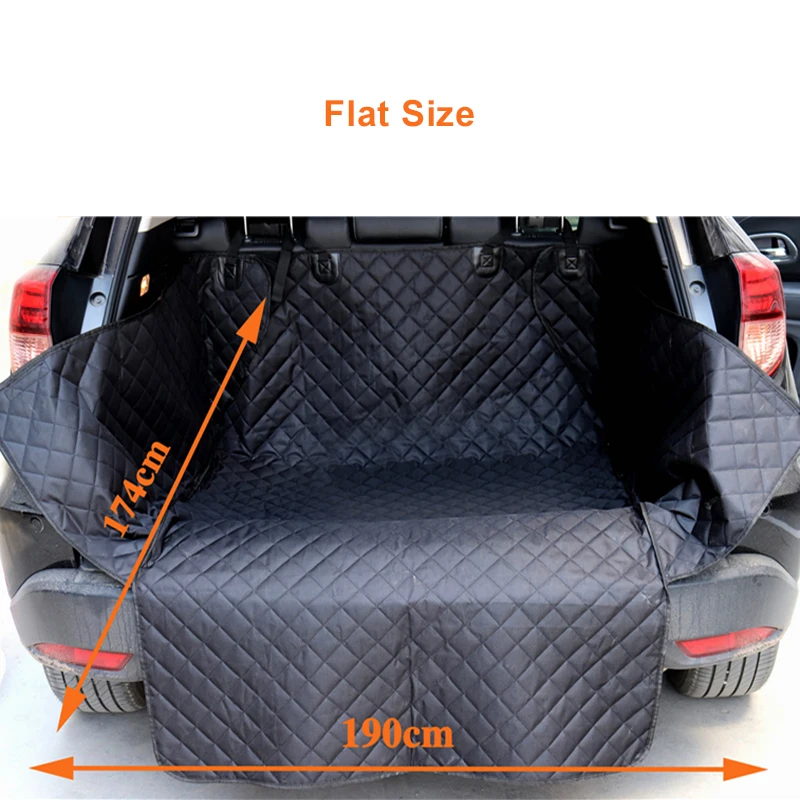 

Dog Car Seat Cover Waterproof Anti-dirty Car Trunk Pad Pet Strap Protective Mat Hanging Mattress Belt Safety Belt