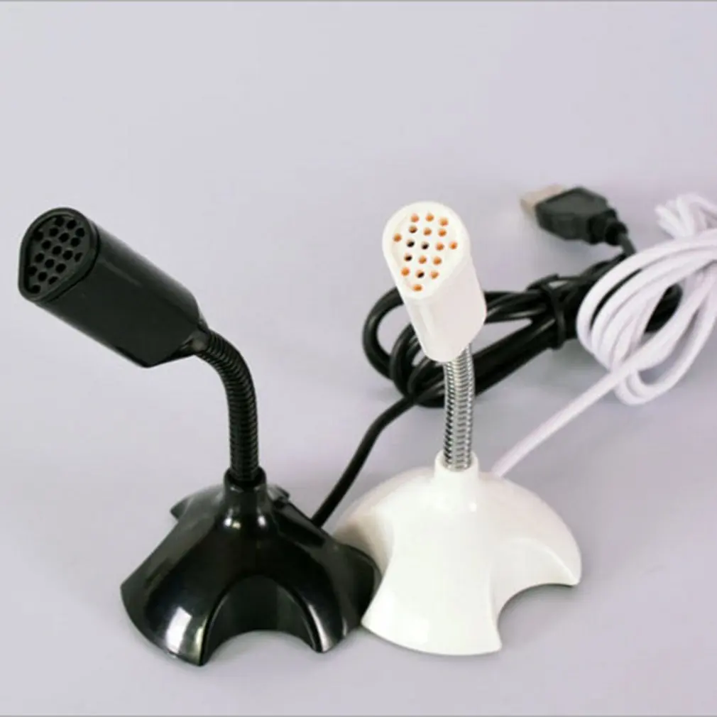 Выделенная USB емкостная мини-подставка для микрофона ПК ноутбука записи