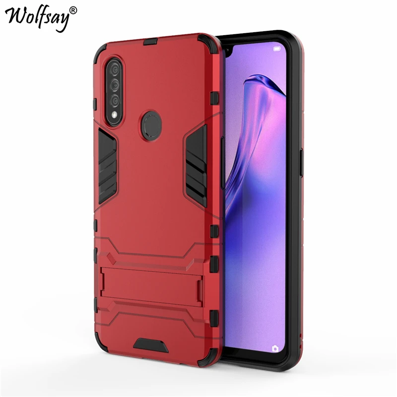 cover for oppo a31 case slim pc soft rubber armor phone case for oppo a31 cover for oppo a31 phone holder stand fundas oppo a8 free global shipping