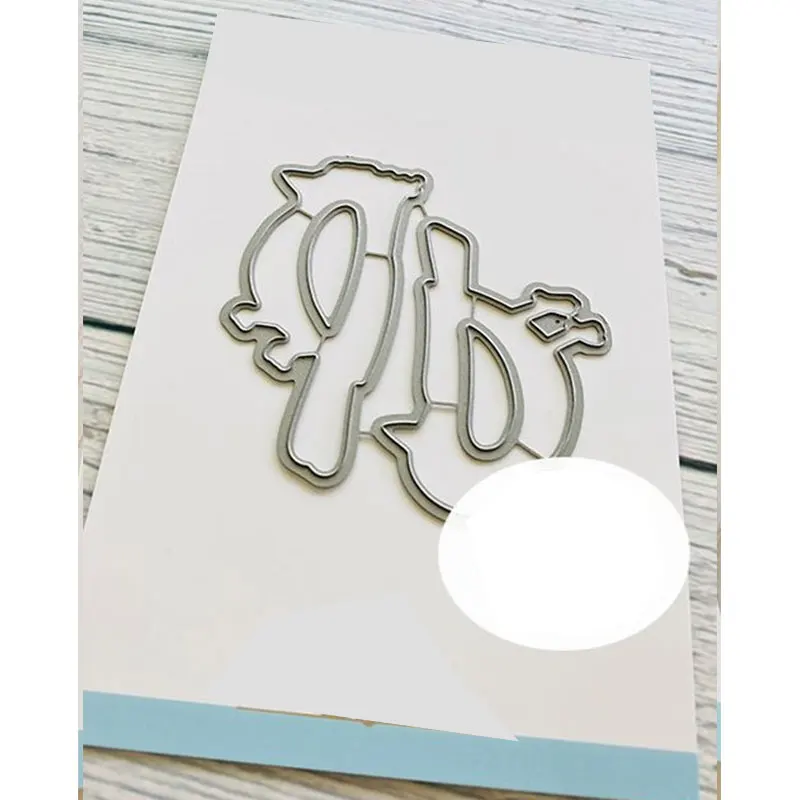 

Beautiful bird Small animals Cutting Dies Scrapbook Dariy Decoration Stencil Embossing Template DIY Greeting Card Handmade