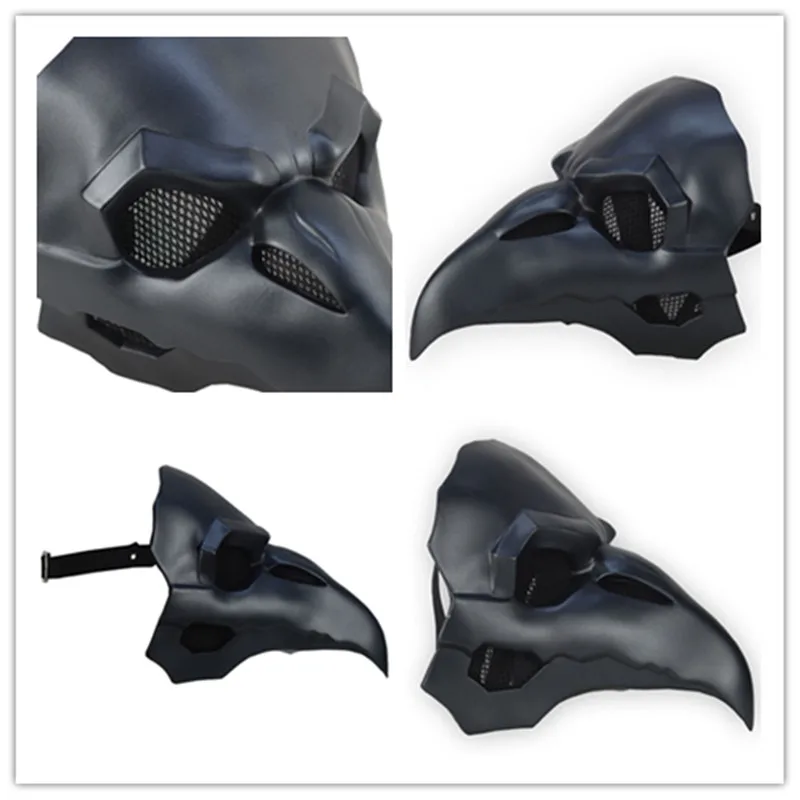 Новая маска Чумного доктора Хэллоуин Косплэй черная птица для полости рта