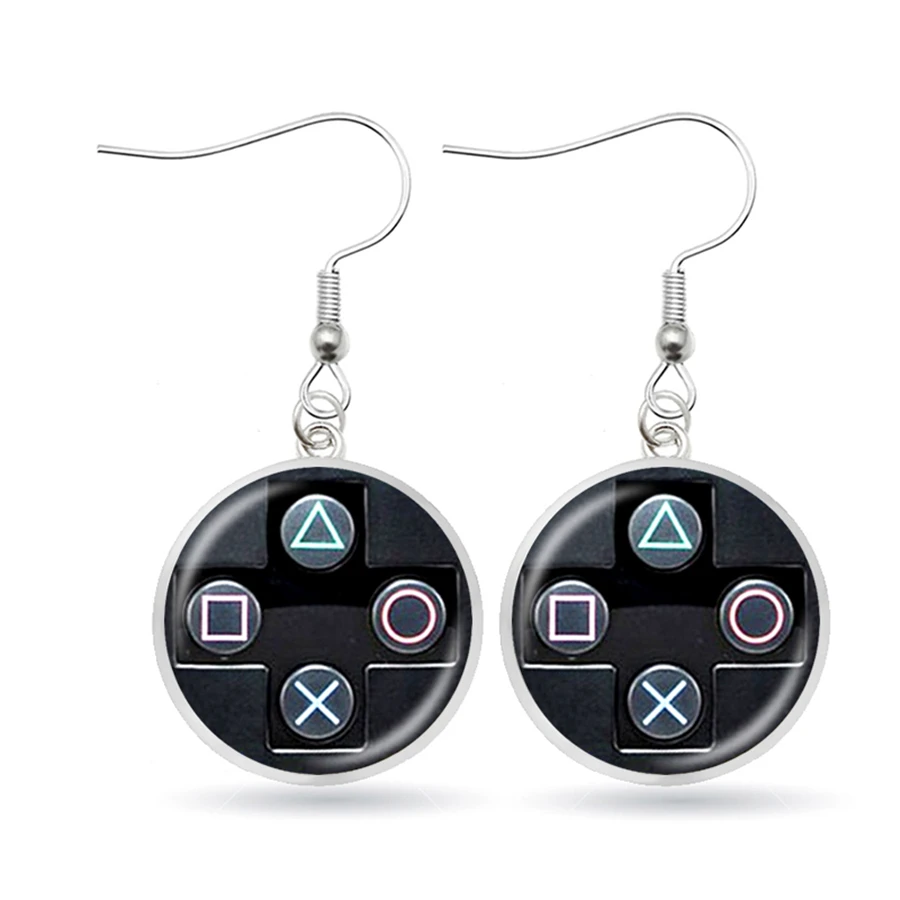 Винтажные видео игры висячие серьги в виде игрового пульта крутые мужские