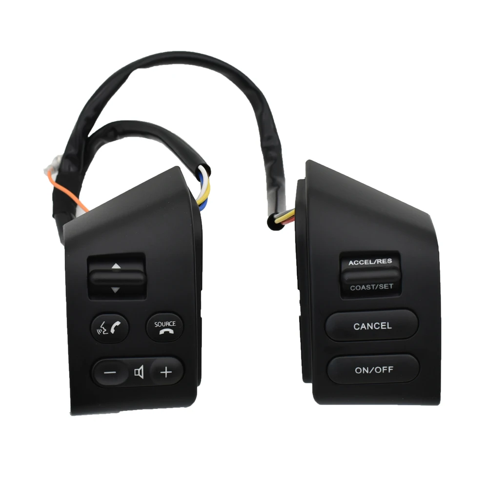 blackButton Для Nissan Tiida 2005-2008 classic sylphy 2005- Livina 2007-2010 комбинированный переключатель Многофункциональное рулевое колесо аудио кнопка - Цвет: blackButton