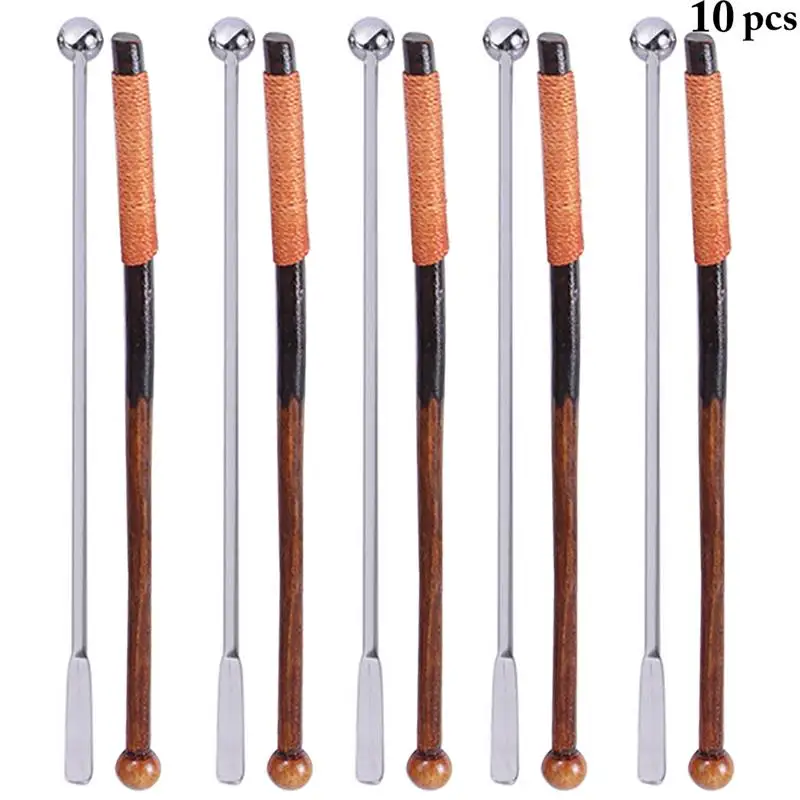 

10PCS Swizzle Stick Multipurpose Swizzle Stirrer Drink Stirrer Cocktail Pick Bar Accessories