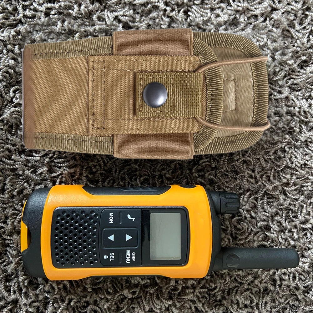 

1000D Tactical Molle Radio Walkie Talkie Pouch Waist Bag Holder Pocket Portable Interphone Holster Carry Bag for Hunting Camping