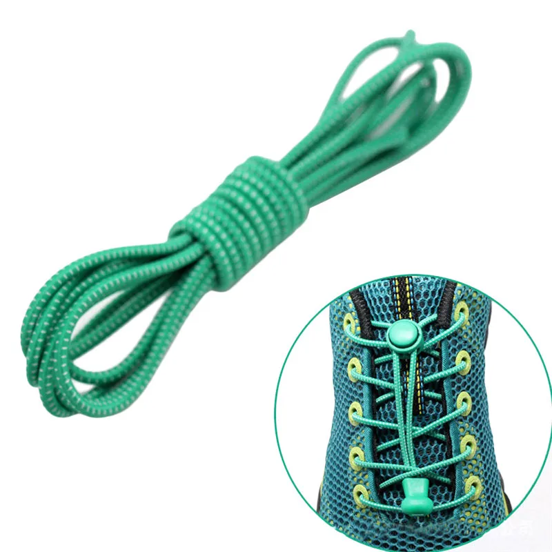 Растягивающиеся шнурки для обуви пара фиксирующих шнурков эластичные кроссовок