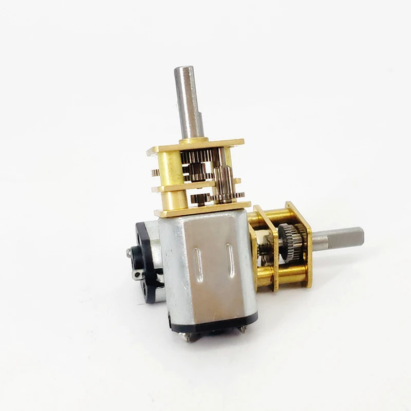 

Mini Precision N20 DC Geared Motor 6V 450rpm Metal Gearbox DIY Robots Miniature Models