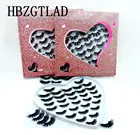 Ресницы Накладные норковые объемные, натуральныегустые, 521 пара