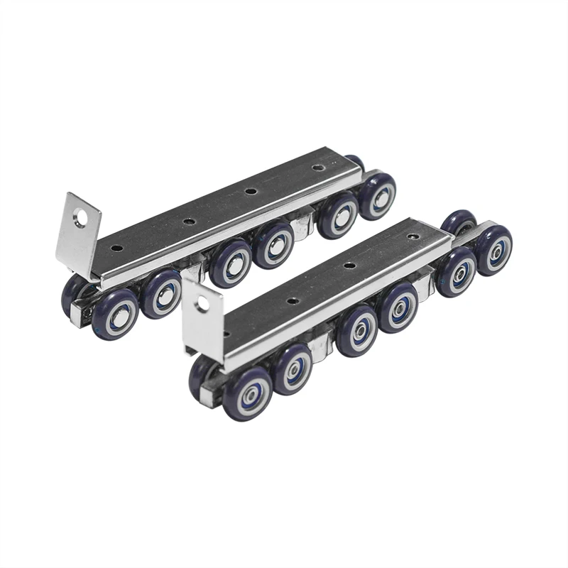 1 пара холоднокатаных стальных раздвижных деревянных дверей шкафов фурнитура