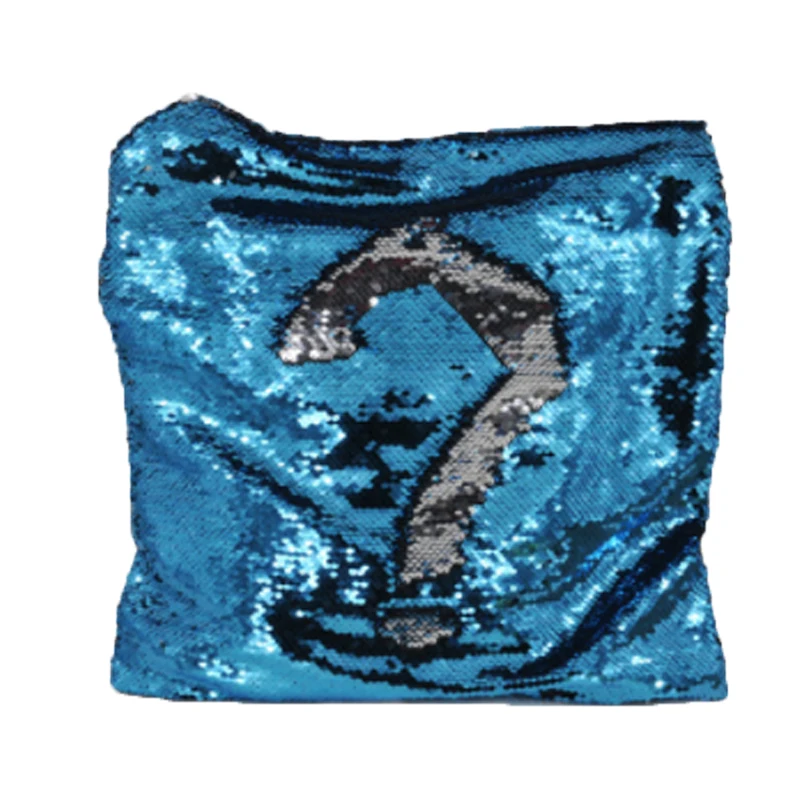 10 шт. сублимация волшебный синий и серебристый подушка со стразами чехол для