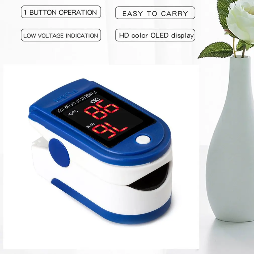 

Oximeter Oximeter Hot Sale Quality Finger Clip Pulse Oximeter Heart Rate Monitor Detector Health Care Tool Blood Oximeter
