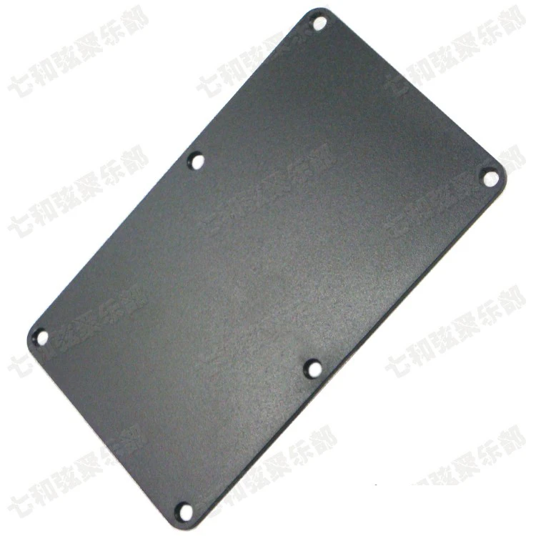 

Black Guitar Cavity Cover Spring Cover Back Plate Wiring Cover for Electric Guitar (HG-ZLDK-BK-1)