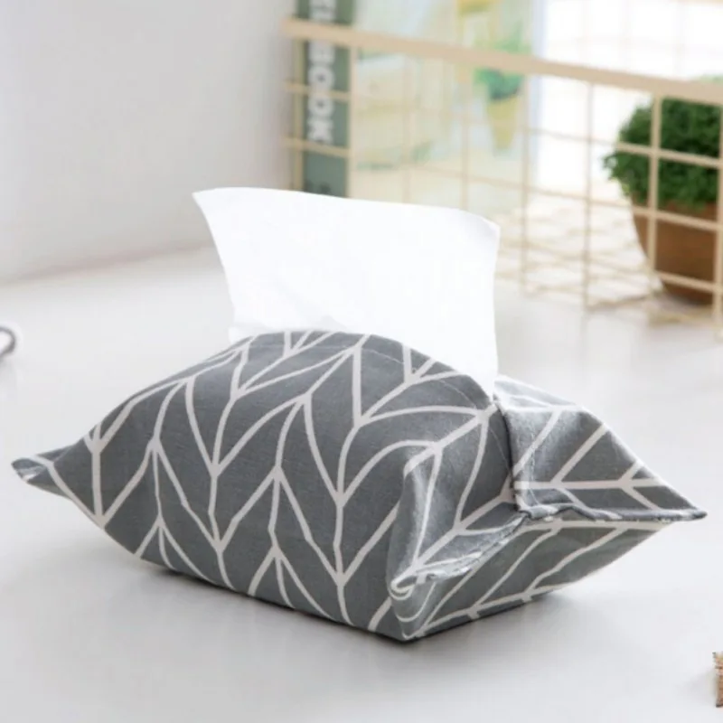 Автомобильная хлопковая и льняная тканевая сумка для дома сада органайзеры