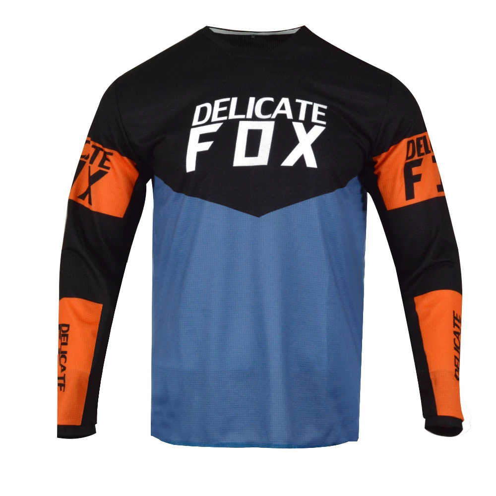 

Hot Sales Delicate Fox 180 Revn Jersey Motorbike Motocross Racing Summer T-shirt Mountain Bicycle Offroad Long Sleeve