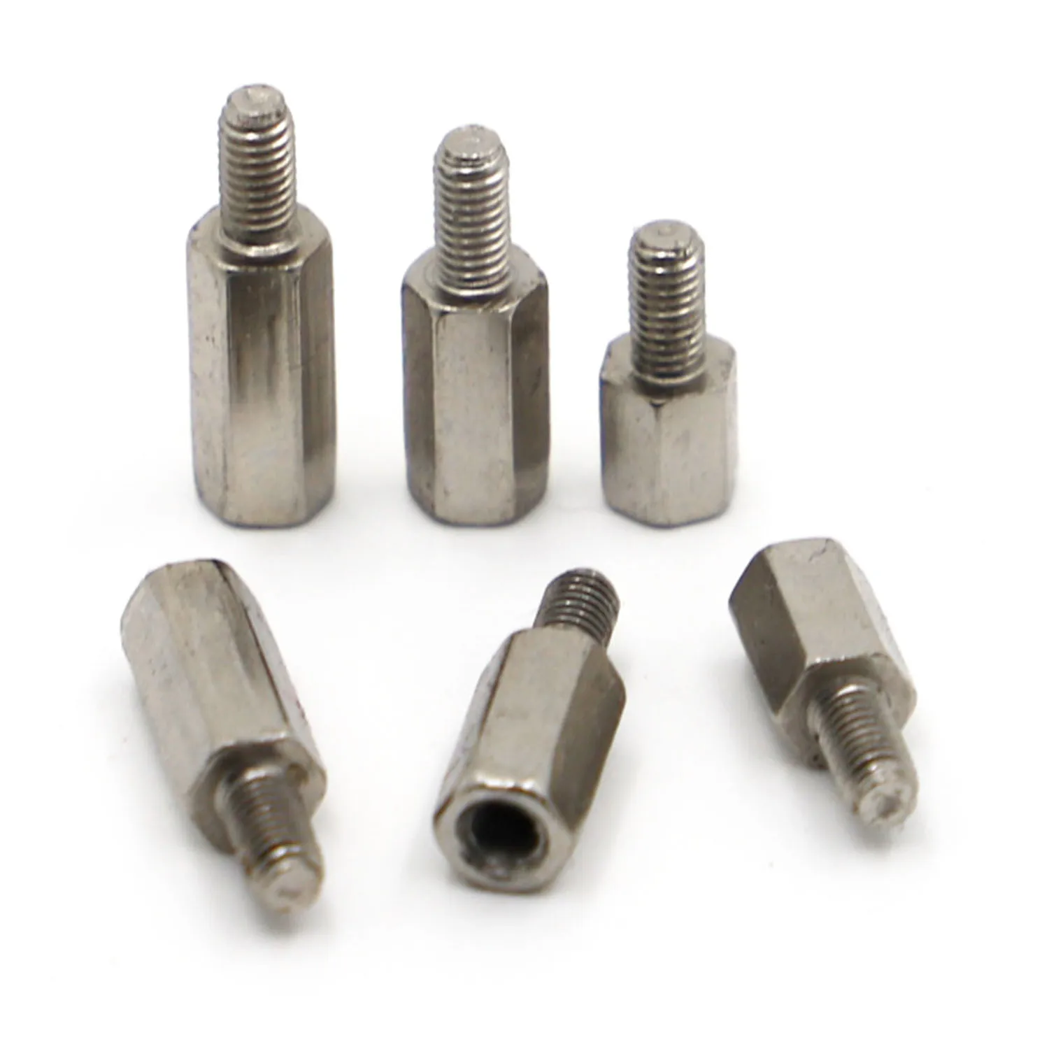 M2 M2.5 M3 M4 Nickel Plated Steel Hex Standoff Male Spacer Metric Thread Hexagon PCB Motherboard Mount Pillar Stud | Обустройство