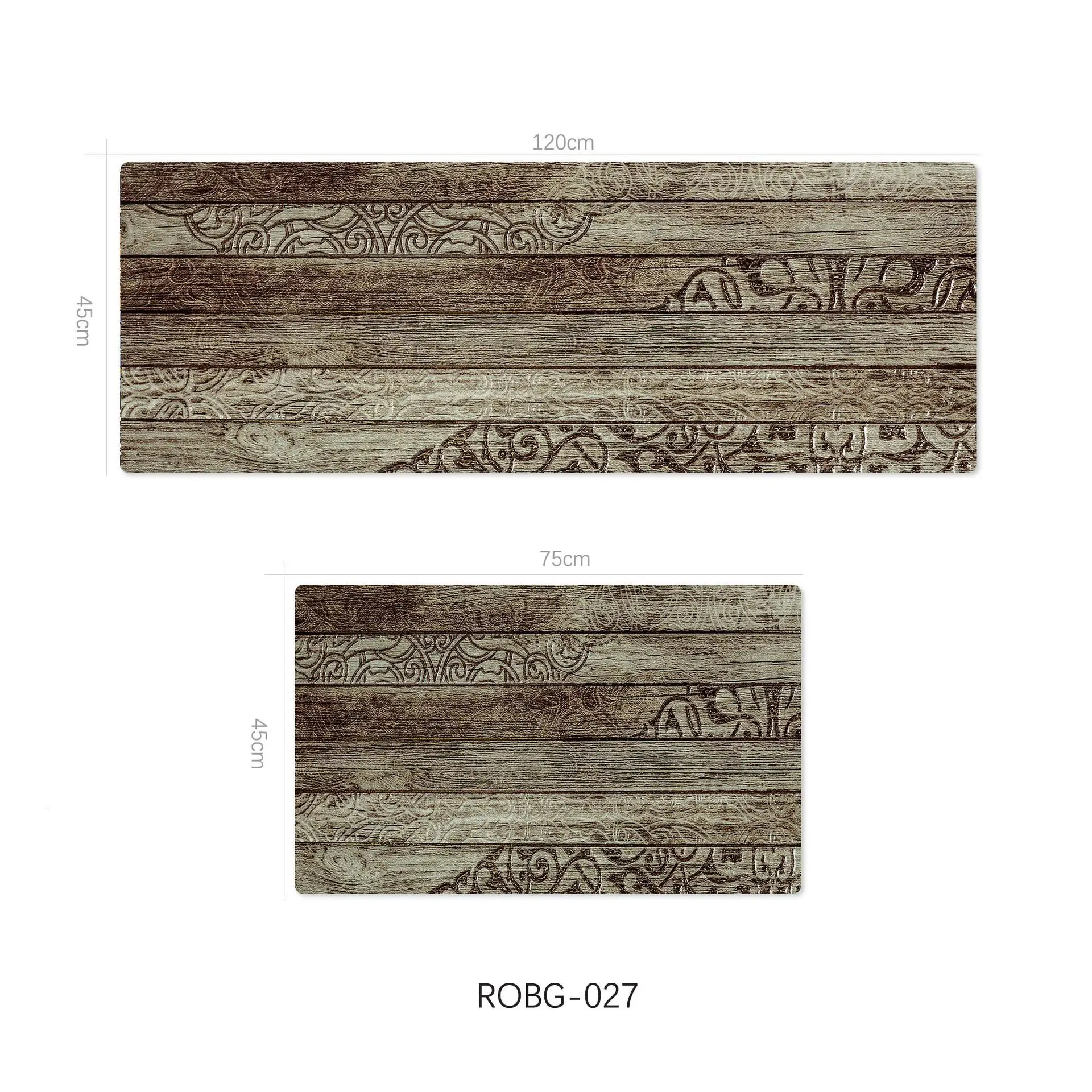 Кухонный коврик из ПВХ жиронепроницаемый водонепроницаемый большой напольный