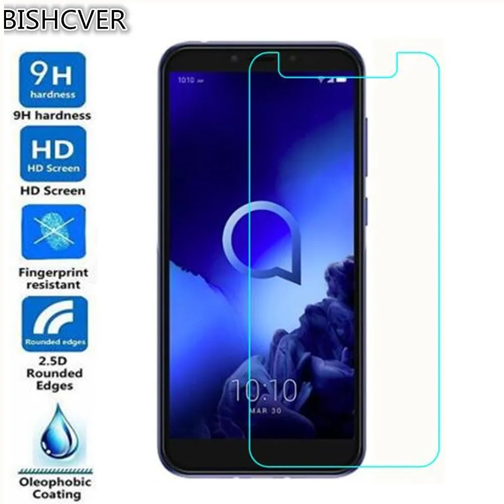 Закаленное стекло для Alcatel 1S 5024D защиты экрана 2.5D 9H закаленное премиум класса 2019