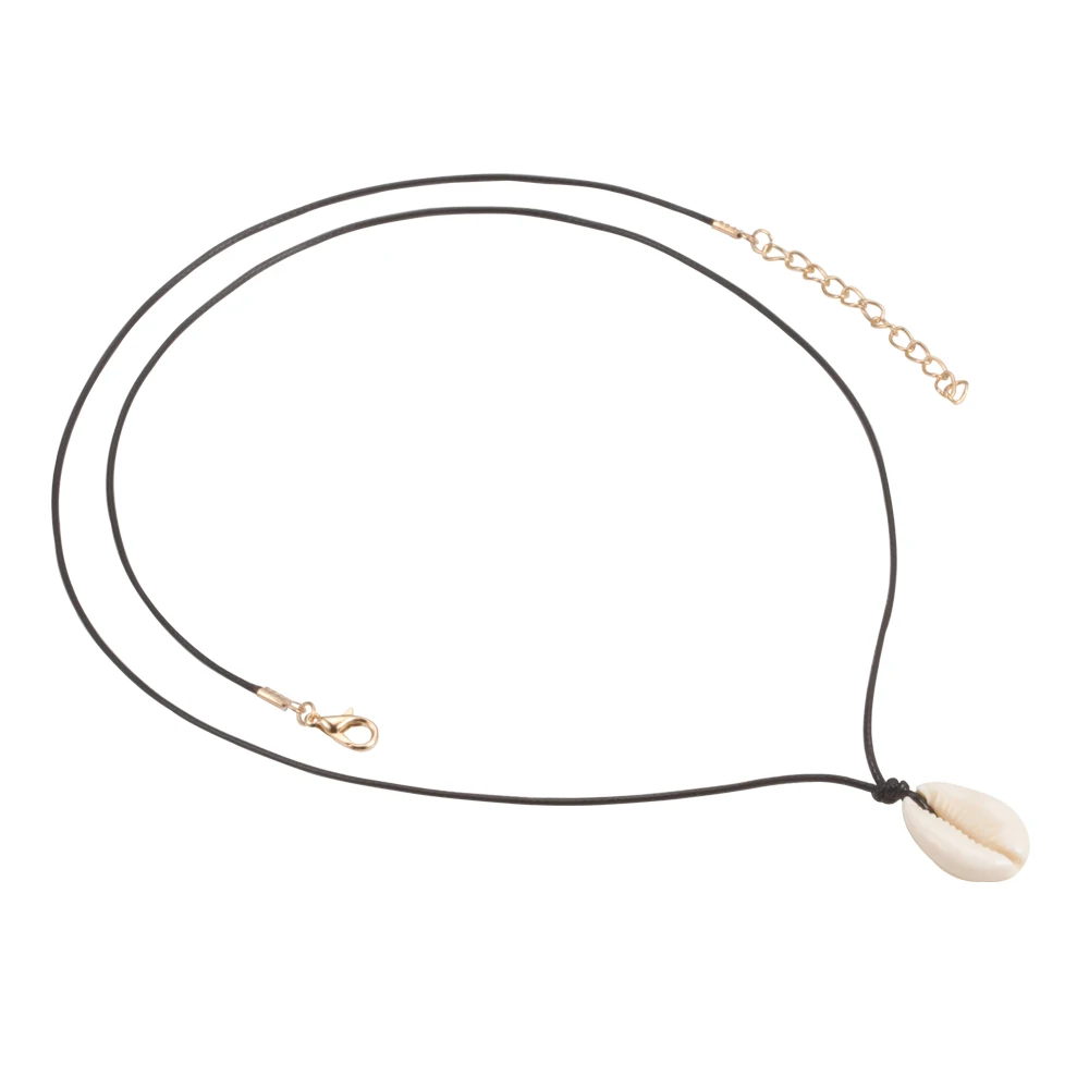 Богемная веревка розовое золото/серебро белый корпус колье подвеска ожерелье