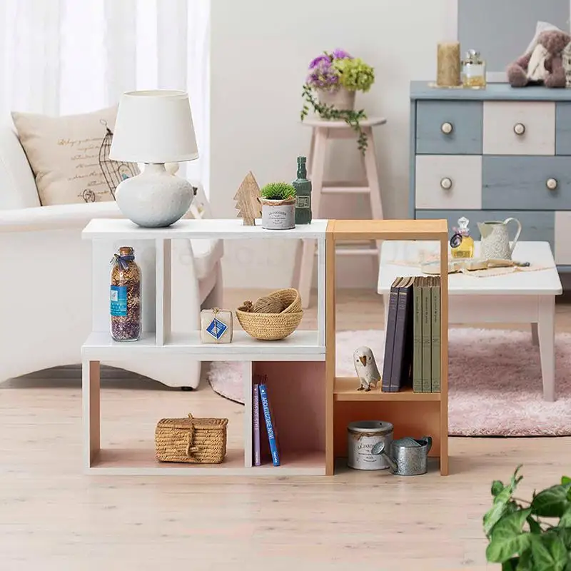 Простой и современный шкаф для хранения из массива дерева украшение простой