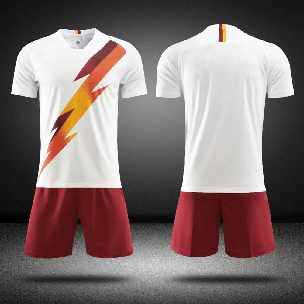 2019 новый детский футбольный костюм из Джерси для взрослых Футболка футбола