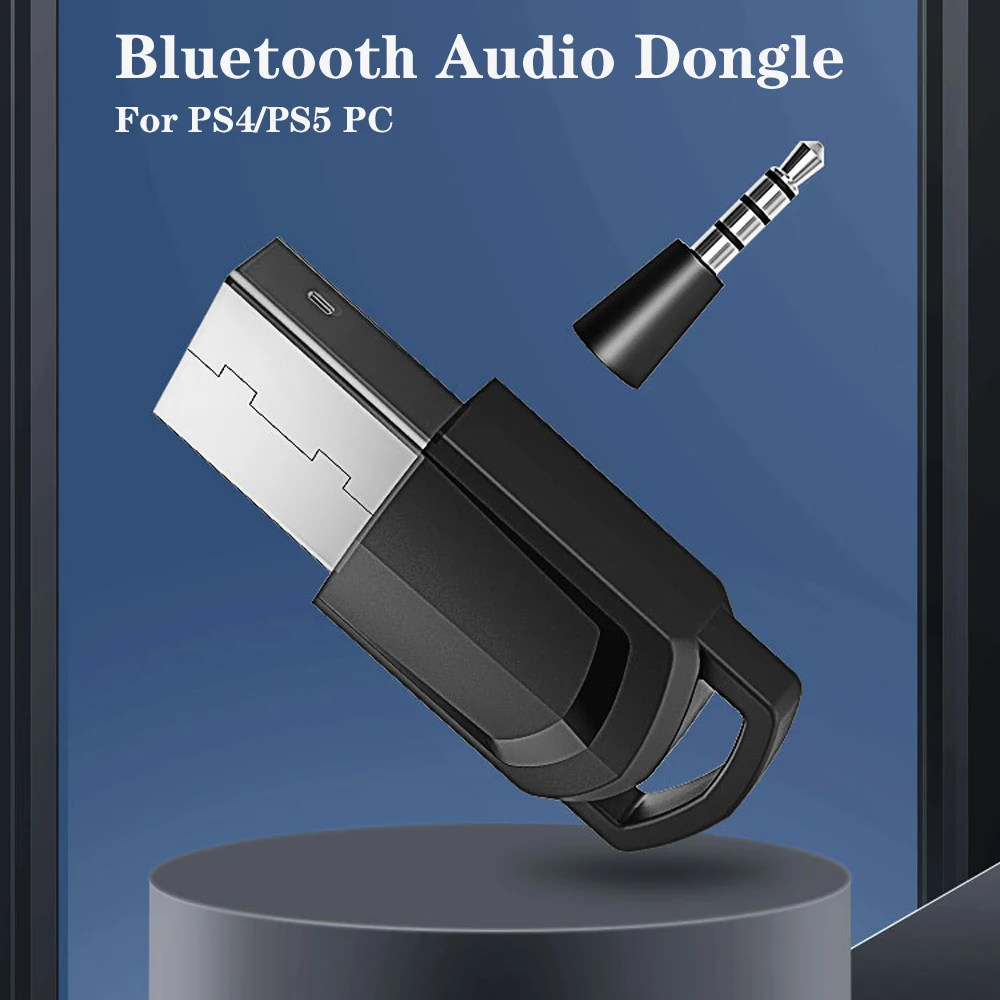 USB BT 5 0 аудио адаптер tebe для PS4 PS 3 мм Aux с низкой задержкой беспроводной Bluetooth
