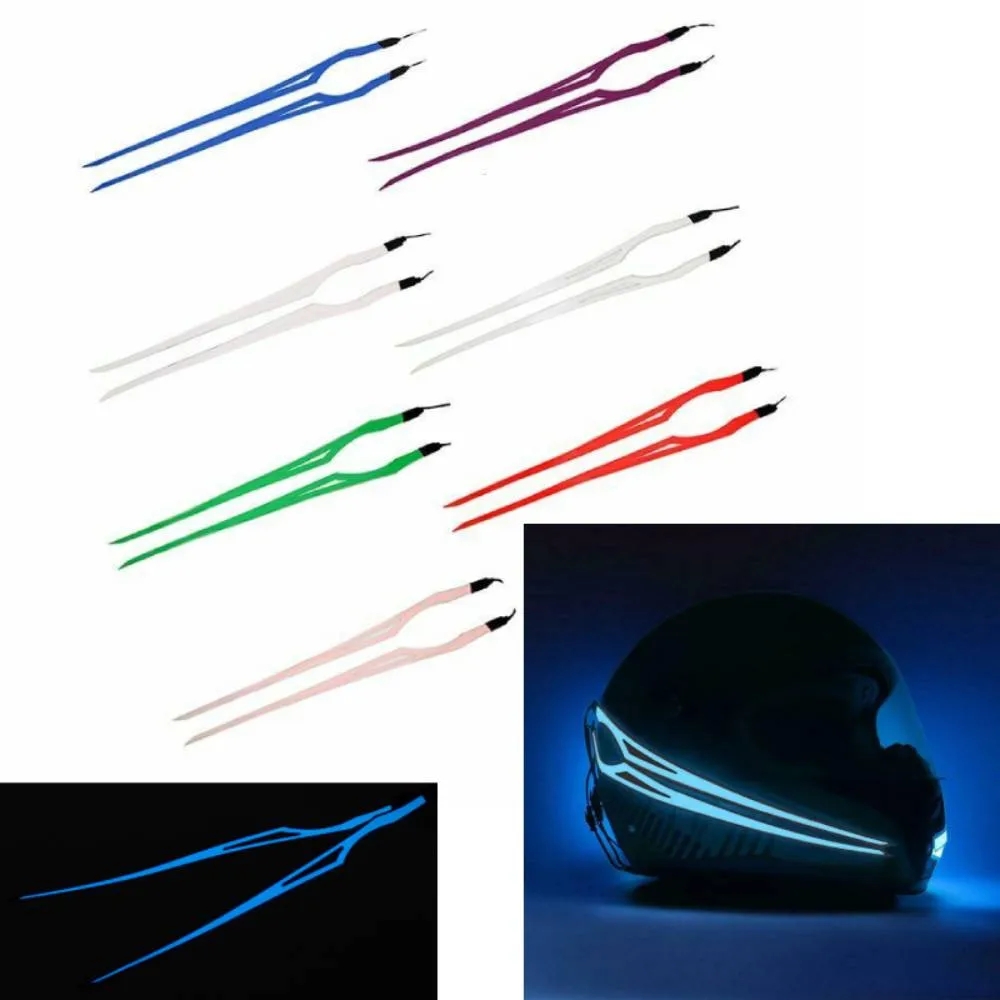 

3V Helmet Light Strip Accessories EL Cold Light Night Parts Replacement
