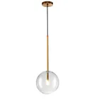 Nordic креативный стеклянный шар светодиодный подвесной светильник для ресторана, кафе, бара, настольная лампа для спальни, подвесной светильник с одной головкой 110 В 220 В