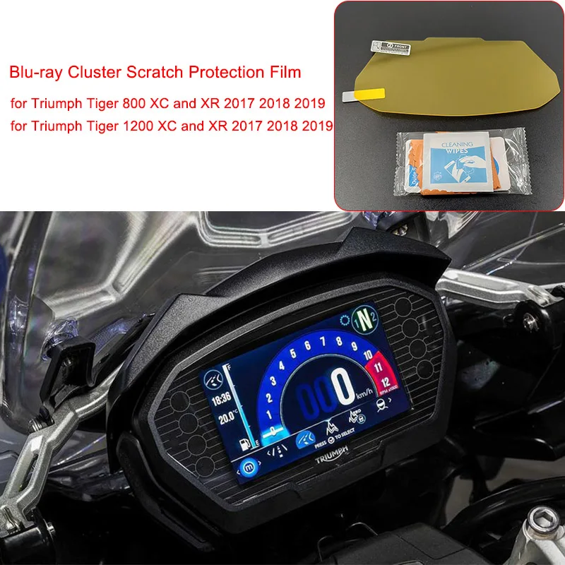 Для Triumph 2017 2018 2019 Tiger 1200 XC XR кластерная защитная пленка против царапин Speedo