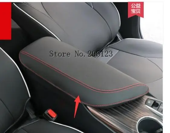 Аксессуары для Toyota Camry 2018 2019 черный подлокотник сиденья с центральной консолью