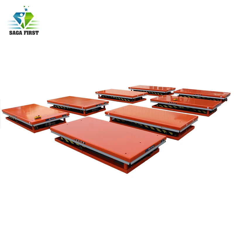 Строительное подъемное оборудование электрический ножничный подъемный стол для