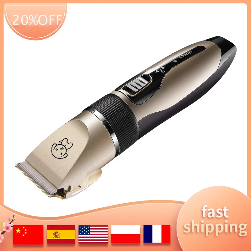 

Беспроводные машинки для ухода за домашними животными, профессиональные машинки для стрижки домашних животных, съемное лезвие с 4 направля...