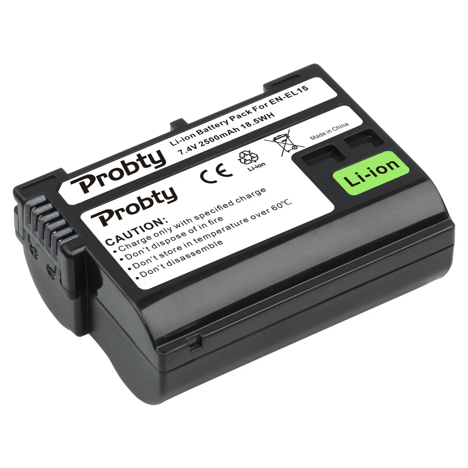 3 шт. Probty EN-EL15 RU EL15 Замена Батарея для Nikon 1 V1 D600 D610 D750 D800 D810A D810 D800E D7000 D7100 D7200 Камера |