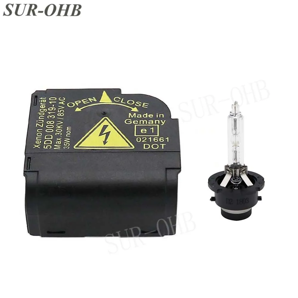 100% Оригинальный Zundgerat 5DD008319 10 D2S подлинный черный HID ксеноновый воспламенитель